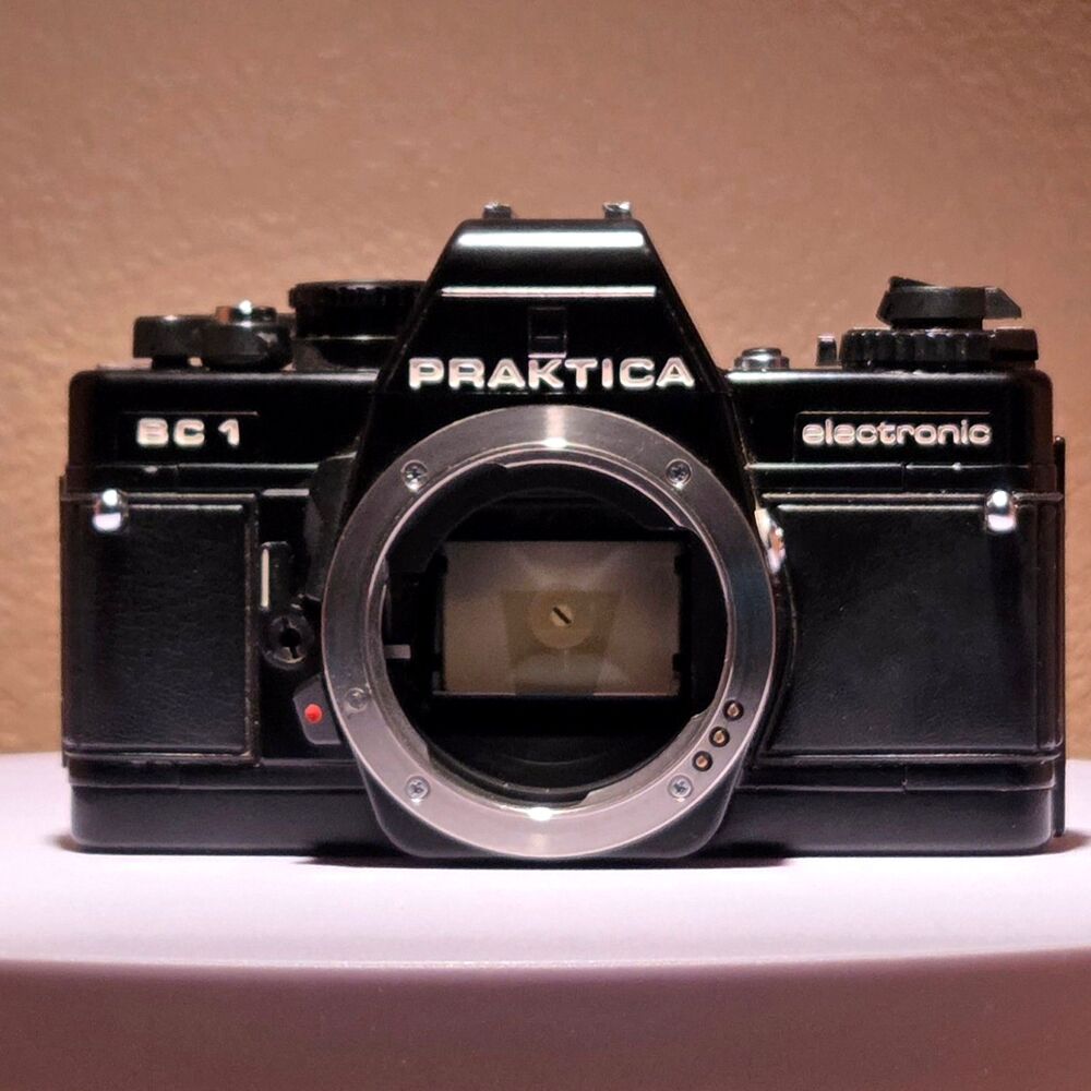 Practika BC1 Carl Zeiss Jena Practikar 50mm f1.4 Lens Original Case Tested Works - Picture 6 of 11